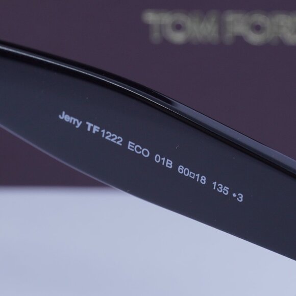 Tom Ford Jerry FT1222 01B Butterfly Sunglasses – Black/Smoke - Picture 7 of 9